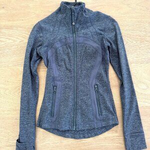 Lululemon Define Jacket for Women, Size 0, Charcoal Grey